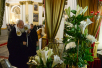 Vizita Patriarhului la Eparhia de Sanct-Petersburg. Sosirea. Vizitarea cimitirului Bolshohtinski și a Lavrei Sfântului Alexandru Nevski