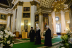 Vizita Patriarhului la Eparhia de Sanct-Petersburg. Sosirea. Vizitarea cimitirului Bolshohtinski și a Lavrei Sfântului Alexandru Nevski