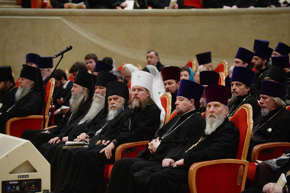 Епархиальное собрание города Москвы 22 декабря 2016 года