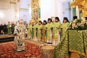 В Нило-Столобенской пустыни в день памяти основателя монастыря состоялось собрание монашествующих Тверской митрополии