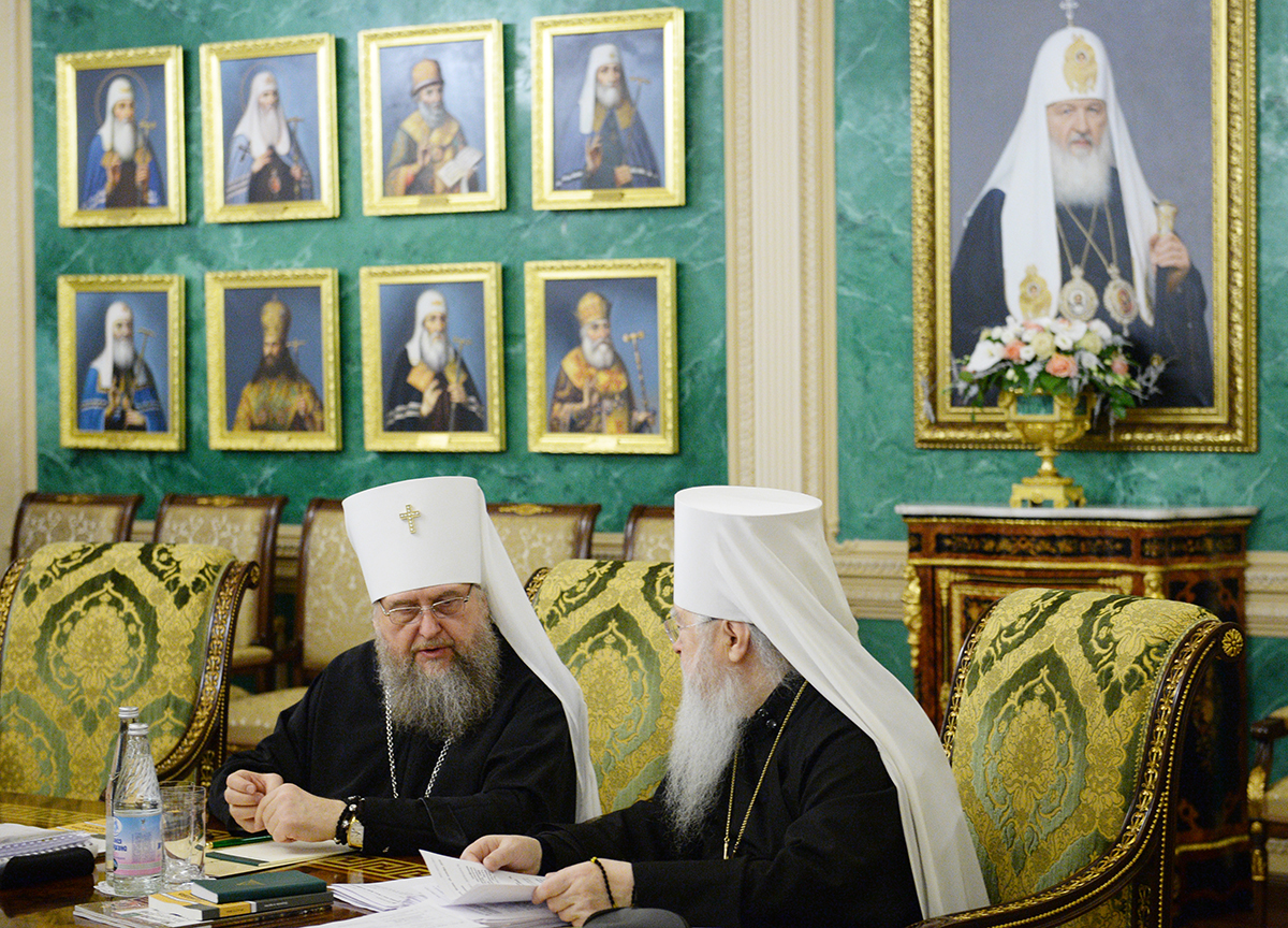 Заседание Священного Синода Русской Православной Церкви от 27 декабря 2016 года