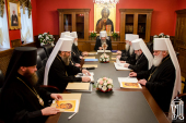 Блаженніший митрополит Онуфрій очолив засідання Священного Синоду Української Православної Церкви