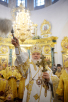 Патриаршее служение в храме Успения Пресвятой Богородицы на Могильцах в Москве