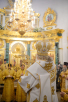 Патриаршее служение в храме Успения Пресвятой Богородицы на Могильцах в Москве