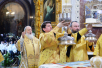 Slujirea Patriarhului de sărbătoarea Nașterii Domnului în catedrala „Hristos Mântuitorul”, or. Moscova