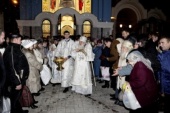 В праздник Богоявления глава Среднеазиатского митрополичьего округа совершил Литургию в Успенском кафедральном соборе Ташкента