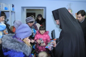 При поддержке Синодального отдела по социальному служению в Шахтинской епархии открыт гуманитарный склад помощи для кризисных семей