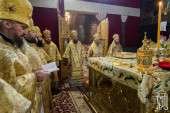 У Неділю 32-у після П'ятидесятниці Предстоятель Української Православної Церкви звершив Літургію в Києво-Печерській лаврі