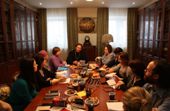 Masa rotundă dedicată problemelor de ridicare a calificării bibliotecarilor a avut loc la Consiliul de editare al Bisericii Ortodoxe Ruse