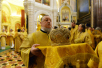 Slujirea Patriarhului la cea de a opta aniversare de la intronizare la catedrala „Hristos Mântuitorul”