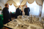 Sanctitatea Sa Patriarhul Chiril și primarul Moscovei S.S. Sobeanin au luat cunoștință de mersul lucrărilor de restaurare la mănăstirea Novospasski