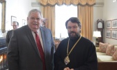 A avut loc întâlnirea mitropolitului de Volokolamsk Ilarion cu ambasadorul SUA în Rusia