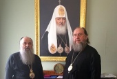 A avut loc întâlnirea șefului Direcției executive a Patriarhiei Moscovei cu conducătorul Districtului mitropolitan din Kazahstan