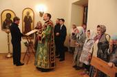 Престольный праздник отметили в больнице святой Ксении Санкт-Петербургской епархии