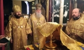 Mitropolitul de Volokolamsk Ilarion a săvârșit Dumnezeiasca Liturghie în catedrala „Înălțarea Sfintei Cruci” din Geneva