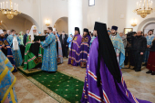 Cuvântul de învățătură al Sanctității Sale Patriarhul Chiril rostit la înmânarea toiagului arhieresc Preasfințitului Alexii (Eliseev), episcop de Galici și Makariev