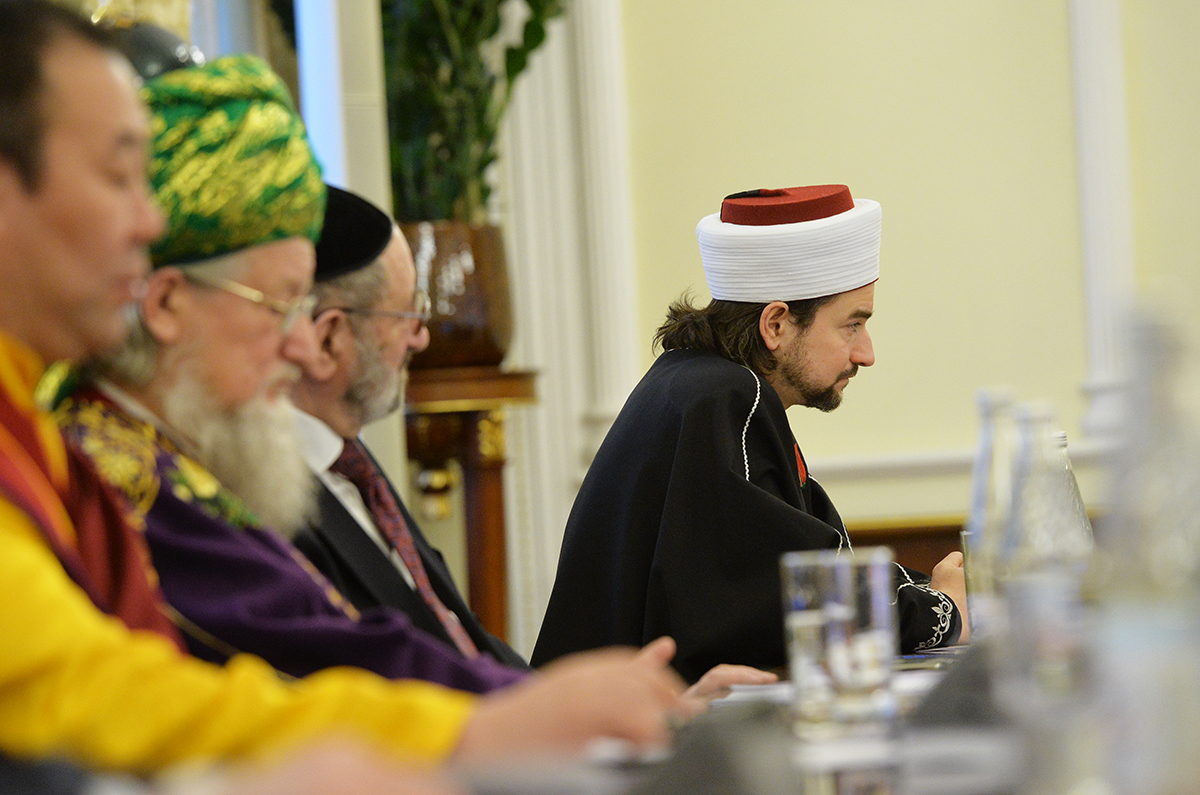 Ședința Prezidiului Consilului interreligios al Rusiei sub președinția Sanctității Sale Patriarhul Chiril