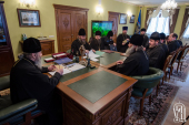 Preafericitul mitropolit Onufrii a condus ședința comitetului organizatoric pentru desfășurarea solemnităților dedicate aniversări a 25 de ani de la Soborul din Harkov