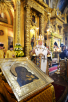Патриаршее служение в день памяти святителя Алексия Московского в Богоявленском кафедральном соборе г. Москвы