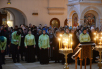 Патріарше служіння в понеділок першої седмиці Великого посту в Зачатівському ставропігійному монастирі