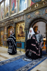 Slujirea Patriarhului în ziua de luni din prima săptămână a Postului Mare la mănăstirea stavropighială „A Zămislirii”