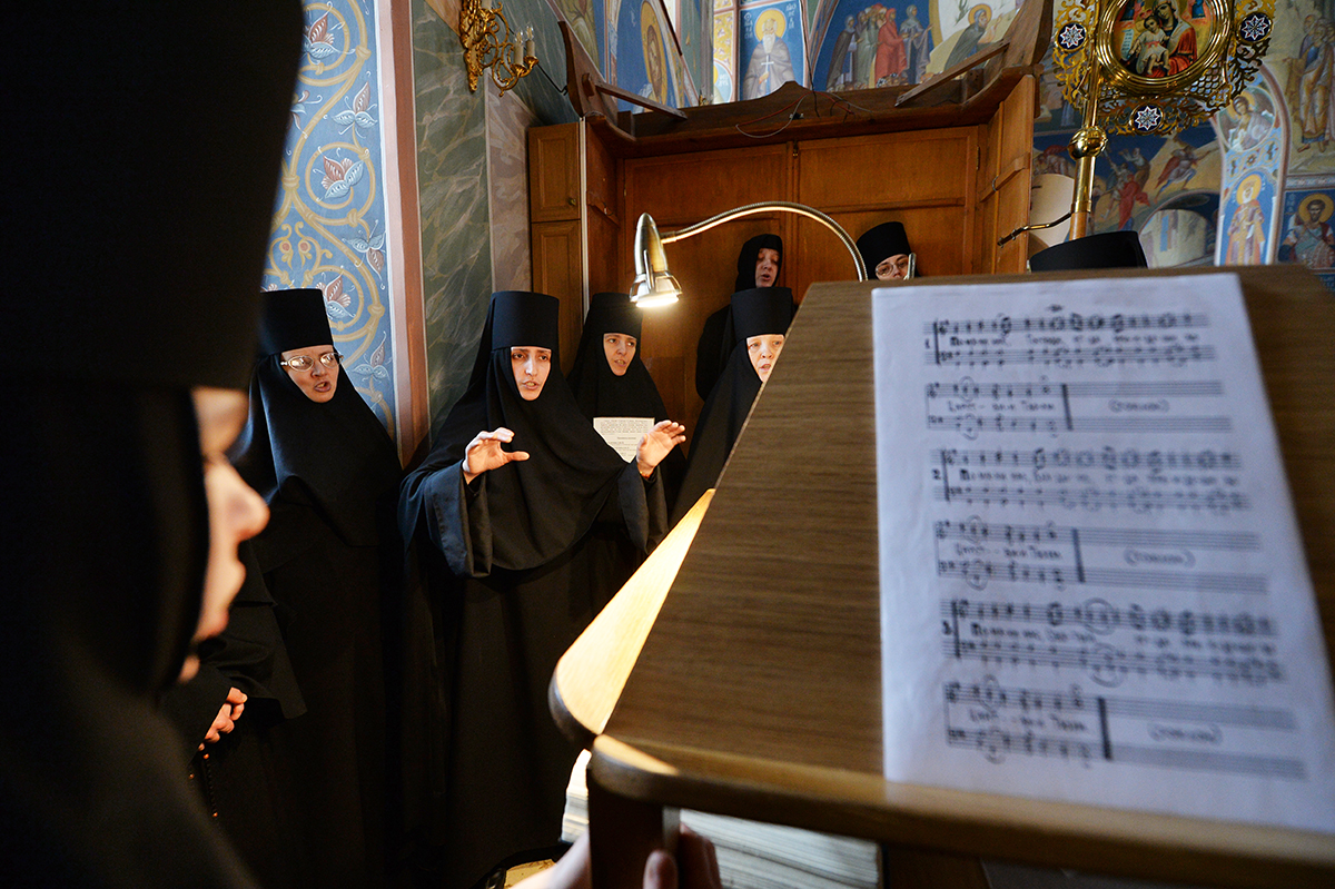 Патриаршее служение во вторник первой седмицы Великого поста в Покровском ставропигиальном монастыре в Хотькове
