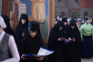 Slujirea Patriarhului în ziua de marți a primei săptămâni din Postul Mare la mănăstirea stavropighială „Acoperământul Maicii Domnului” din Hotkovo
