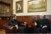 Mitropolitul de Volokolamsk Ilarion s-a întâlnit cu muftiul Albir Krganov