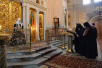 Патріарше служіння в четвер першої седмиці Великого посту в Іоанно-Предтеченському ставропігійному монастирі