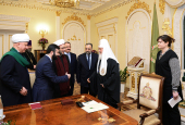 Sanctitatea Sa Patriarhul Chiril s-a întâlnit cu ministrul vakifurilor din Siria