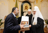 Встреча Святейшего Патриарха Кирилла с министром вакуфов Сирии