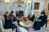Святейший Патриарх Кирилл встретился с Чрезвычайным и Полномочным послом Нидерландов в Российской Федерации