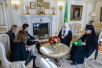 Întâlnirea Sanctității Sale Patriarhul Chiril cu ambasadorul Extraordinar și Plenipotențiar al Olandei în Federația Rusă