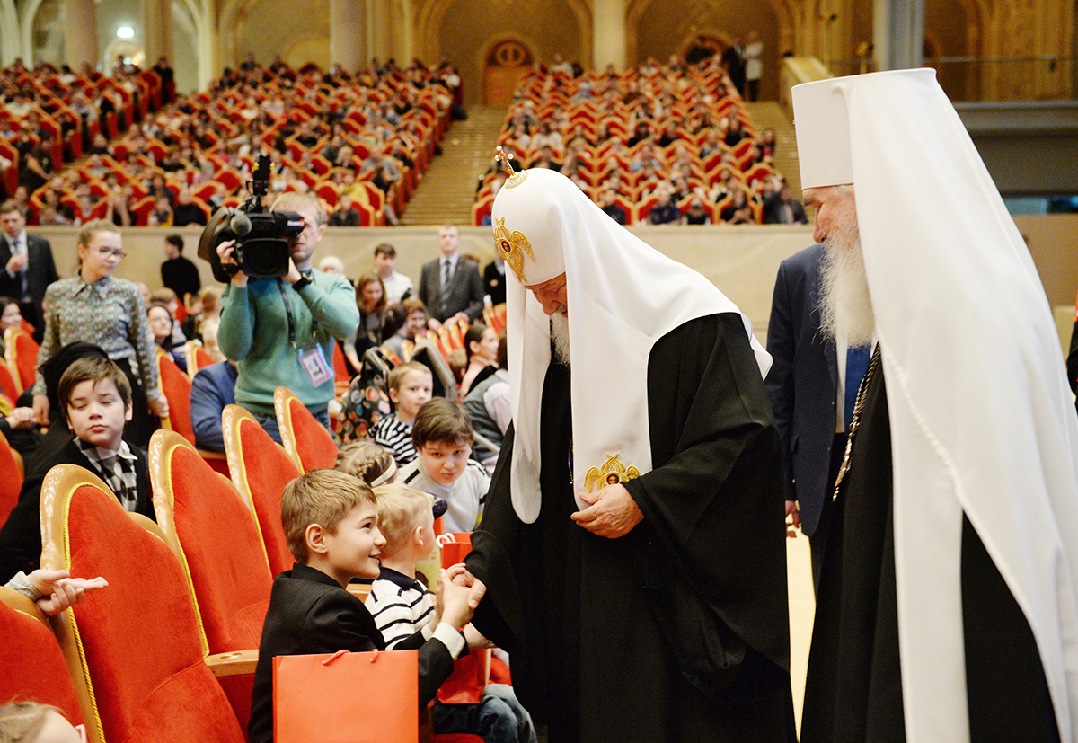 Детский праздник «День православной книги» в Храме Христа Спасителя