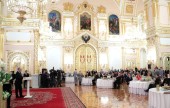 Святіший Патріарх Кирил відвідав урочистий прийом в Кремлі з нагоди ювілею Н.І. Єльциної
