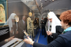 Посещение Святейшим Патриархом Кириллом выставки «Державная заступница России» в Коломенском