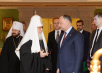 Встреча Святейшего Патриарха Кирилла с Президентом Республики Молдова Игорем Додоном
