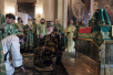 Slujirea Patriarhului de ziua pomenirii Sfântului Dreptcredinciosului cneaz Daniel al Moscovei la mănăstirea stavropighială „Sfântul Daniel”
