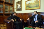 A avut loc întâlnirea președintelui Departamentului pentru relațiile externe bisericești cu ambasadorul Canadei în Federația Rusă