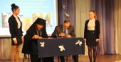Свято-Успенский монастырь г. Новомосковска подписал договор о сотрудничестве со школой-интернатом для обучающихся с ограниченными возможностями здоровья