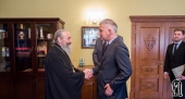 Блаженнейший митрополит Онуфрий встретился с послом Германии на Украине