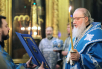 trenia cu citirea Acatistului Preasfintei Născătoare de Dumnezeu în catedrala episcopală „Arătarea Domnului”, or. Moscova