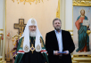 Slujirea Patriarhului în Duminica a 5-a din Postul Mare la biserica „Sfântul și Dreptul Ioan Rusul” din Fili-Davydkovo, or. Moscova