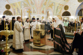 Святіший Патріарх Кирил відправив літію за загиблими в результаті теракту в Санкт-Петербурзькому метрополітені