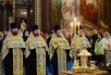 Патріарше служіння в переддень свята Благовіщення Пресвятої Богородиці в Храмі Христа Спасителя в Москві