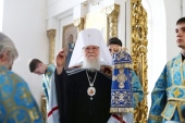 В Краснодаре молитвенно отметили 50-летие иерейской хиротонии митрополита Екатеринодарского и Кубанского Исидора