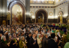 Патріарше служіння в переддень свята Входу Господнього в Єрусалим в Храмі Христа Спасителя в Москві