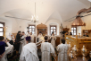 Патріарше служіння в Великий понеділок в Донському монастирі. Літургія. Молебень на початок мироваріння