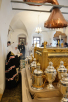 Slujirea Patriarhului în Lunea Mare la mănăstirea Donskoi. Liturghia. Te-Deum-ul pentru începutul Fierberii Mirului