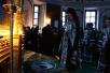 Патриаршее служение в канун Великой Среды в Борисоглебском Аносине ставропигиальном монастыре